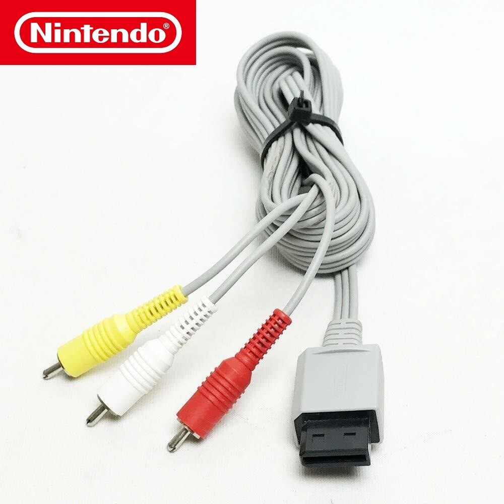 New Original nintendo audio video cable wii-wii u