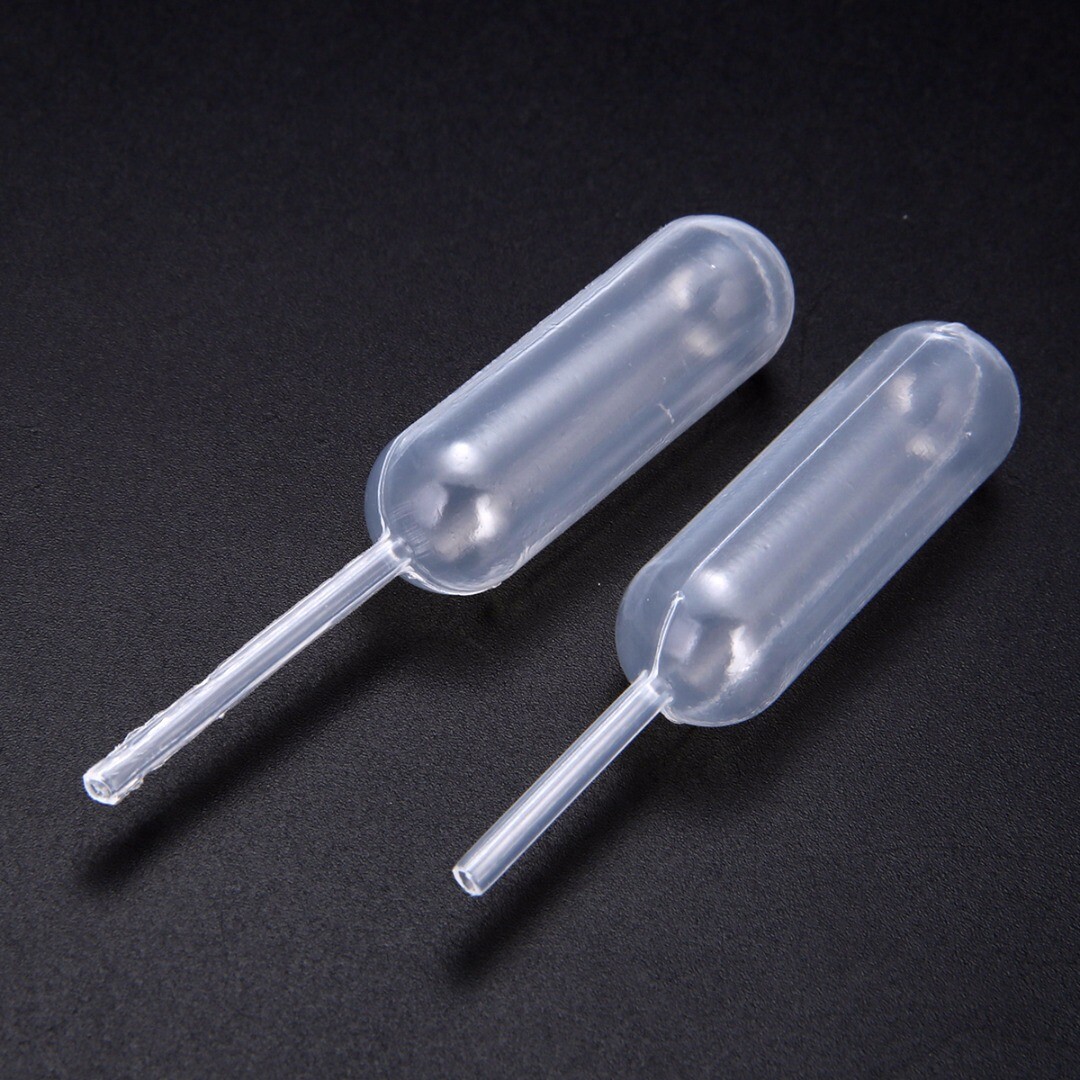 100 Pcs 4ml Plastic Squeeze Dropper Disposable Jam Transfer Pipette Cupcake Tool