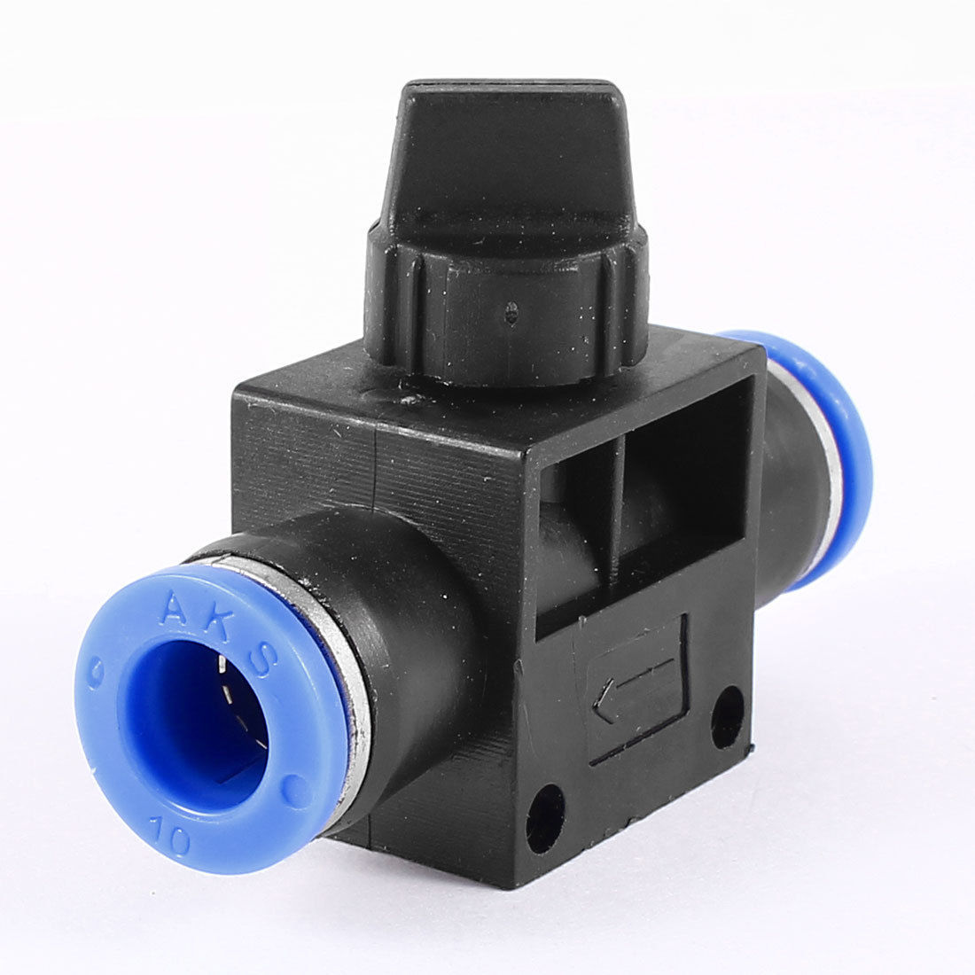 HVFF10 T-shaped 10mm to 10mm Tubing Connecter Pneumatic Flow Control Valve
