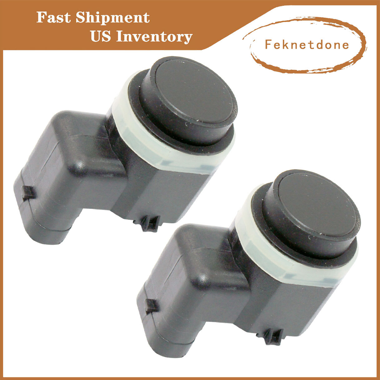 2x PDC Parking Sensor Fit BMW F10 F12 F01 F25 E70 E71 528i 535i 550i 66202180495