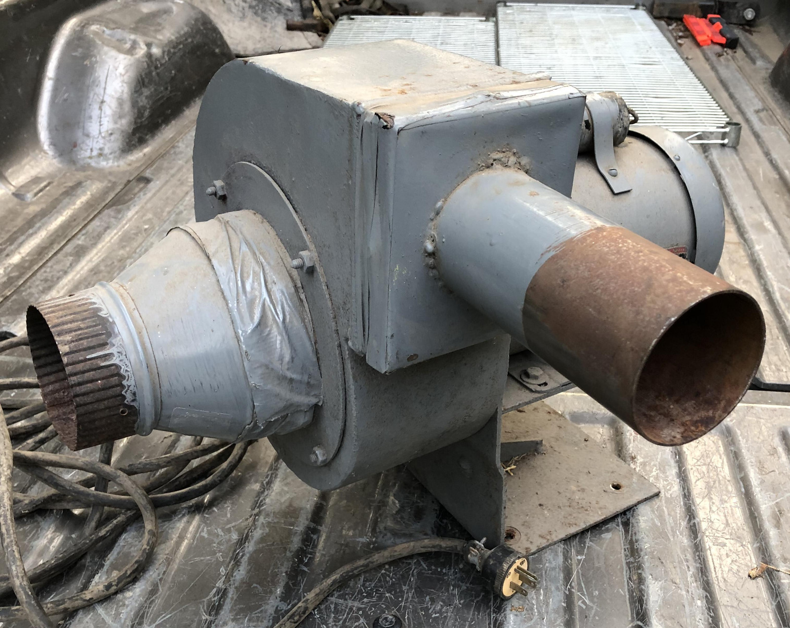 Fan Exhaust Blower Robbins & Myers 1 HP Motor 115/230 Volt 1725 RPM centrifugal