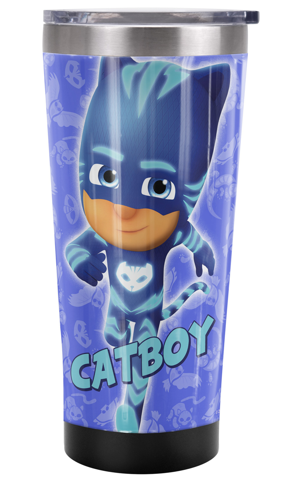 PJ Masks Catboy Character Tumbler 20oz Vacuum Insulated Leak Resistant