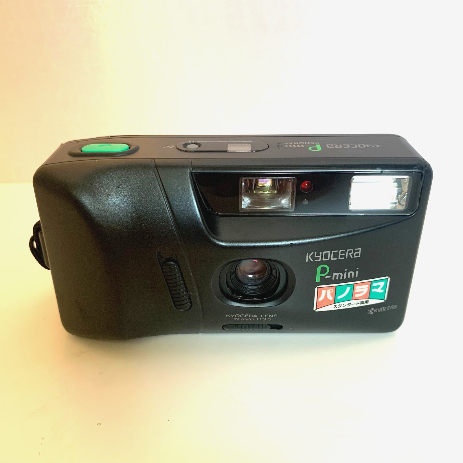 Kyocera P mini AF Panorama 35mm Point & Shoot Film Camera From JAPAN