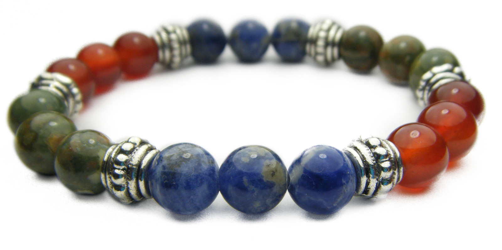 PRESENT IN THE NOW (Mindfulness) 8mm Crystal Intention Bracelet - Healing Stone