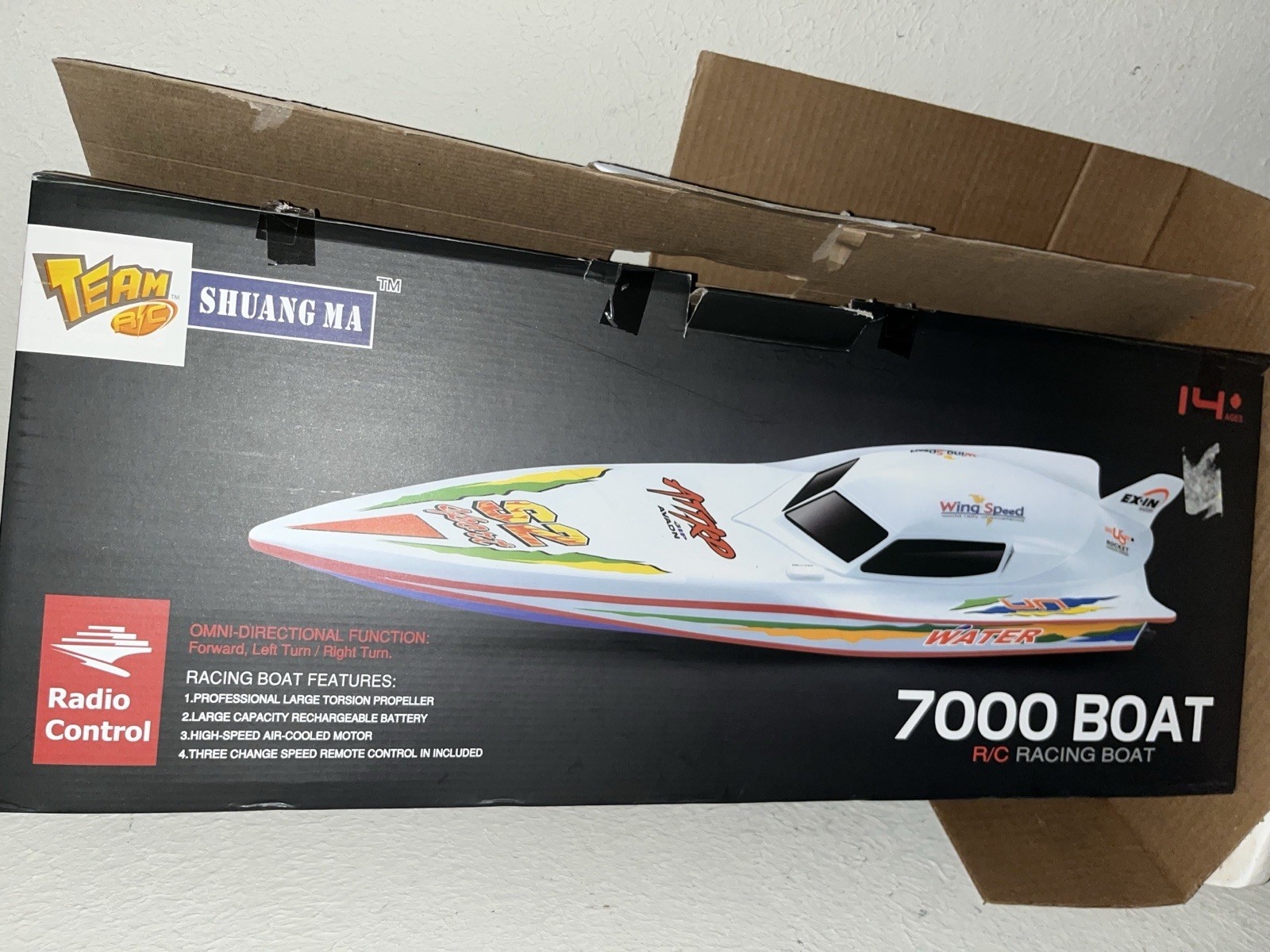 Shuang MA Double Horse 7000 With Remote Control Racing Boat