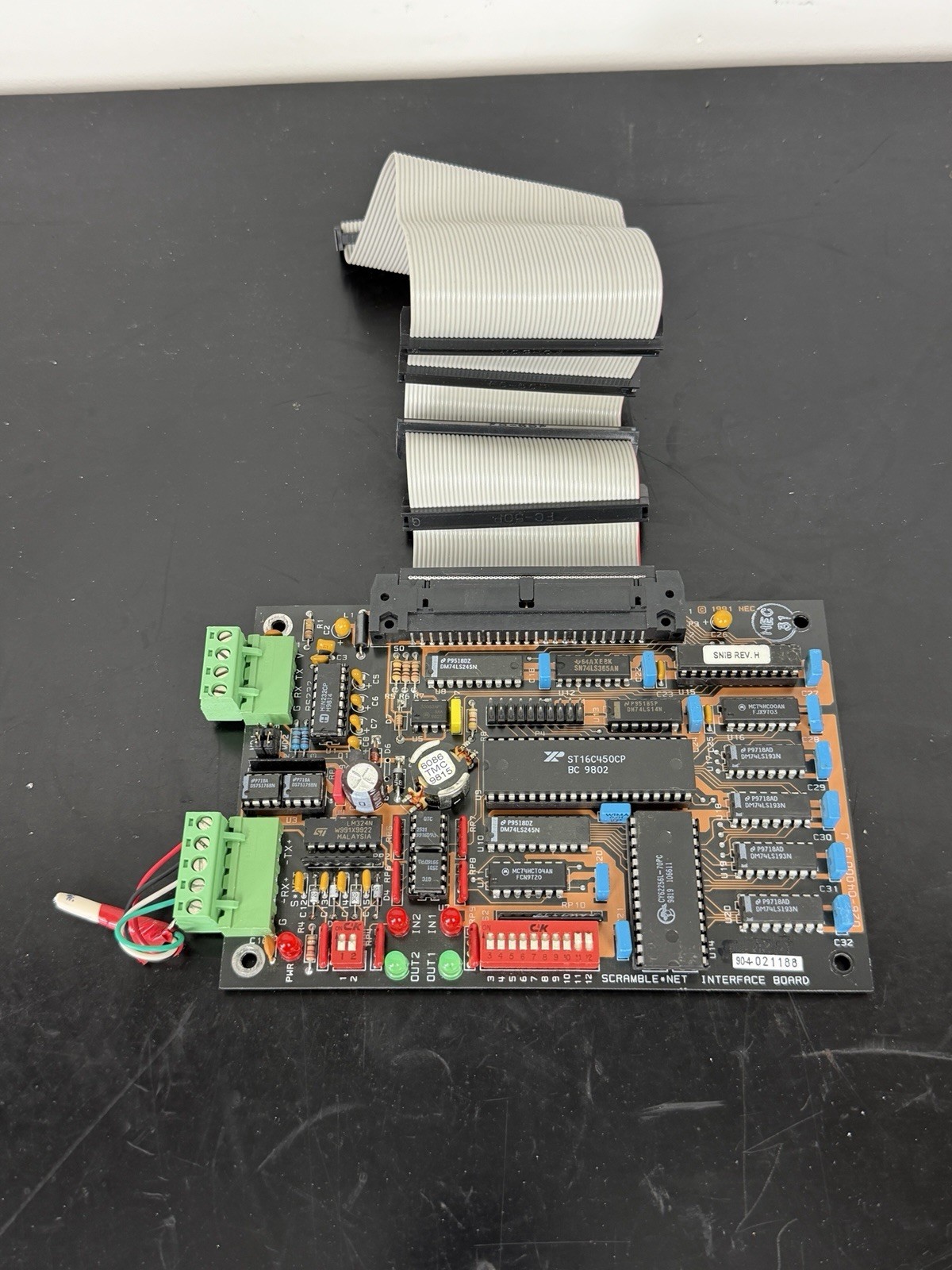 Hirsch Electronics SNIB Secure Network Interface Board PC Controller Used