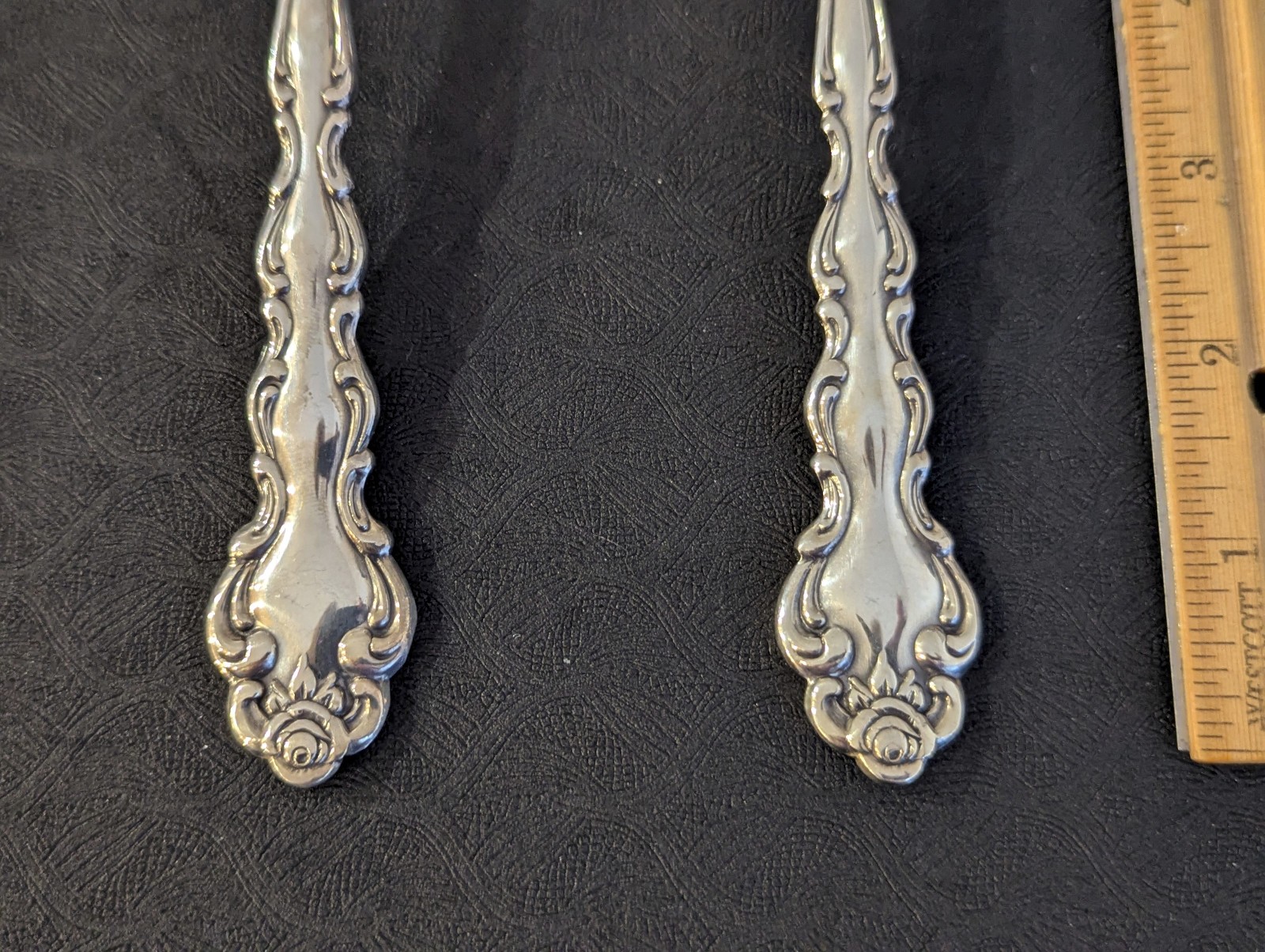 Oneida BEETHOVEN Silverplate Flatware 2 Casserole Serving Spoons Betty Crocker
