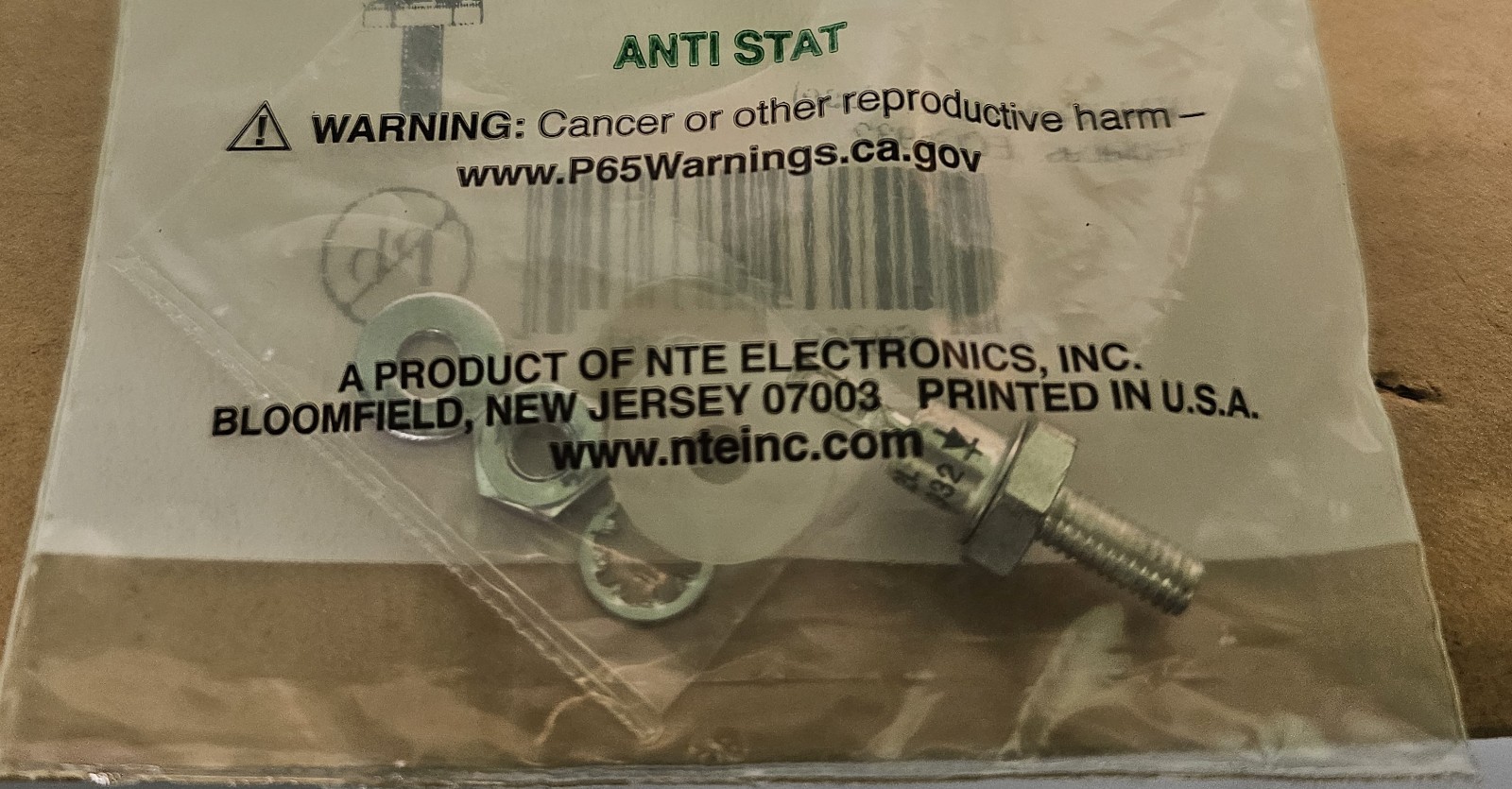 NTE Electronics NTE5932 Si Industrial Rectifier D04 Cathode Case ECG5932