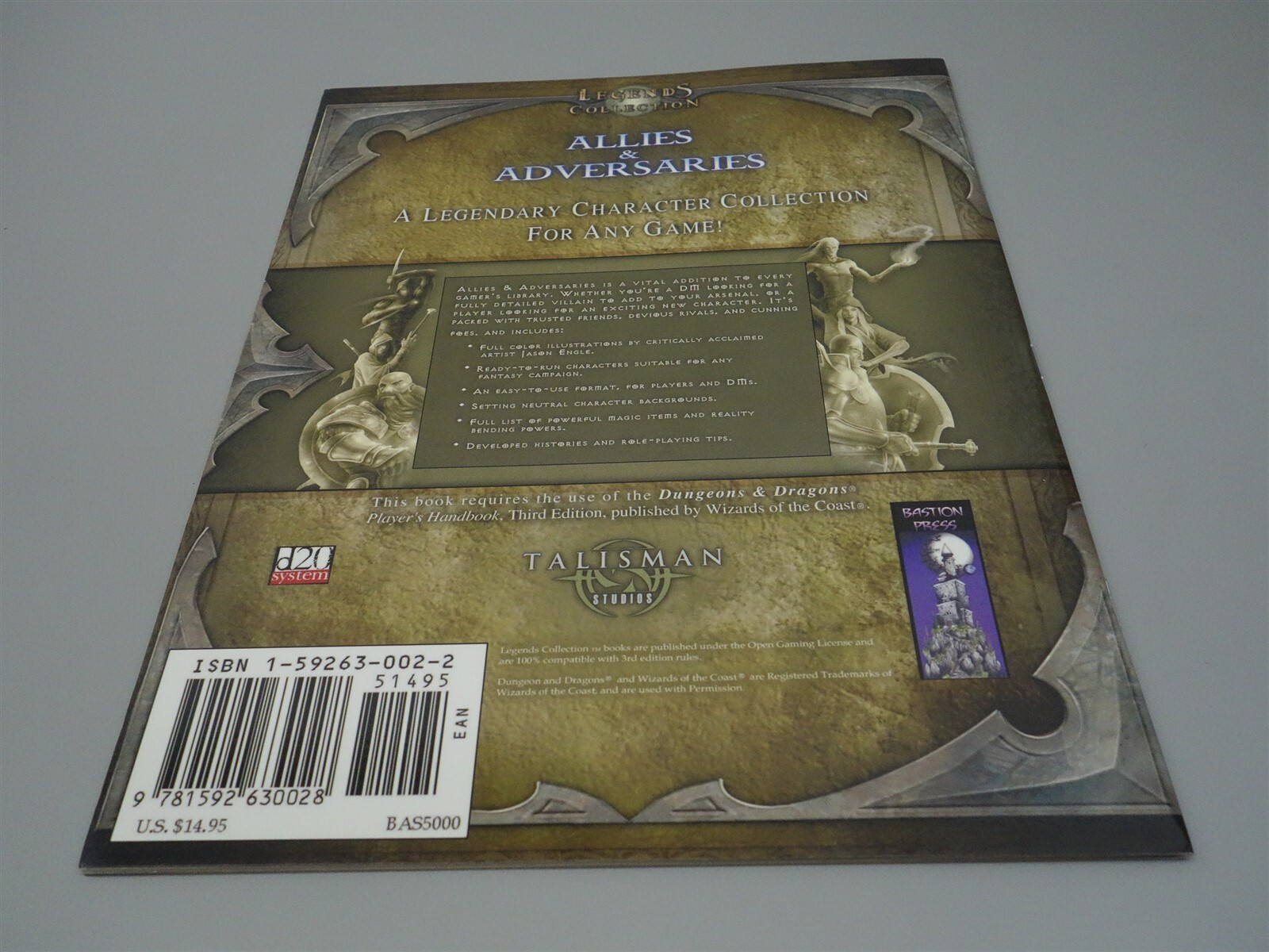 Legends Collection: Allies and Adversaries (d20 System)