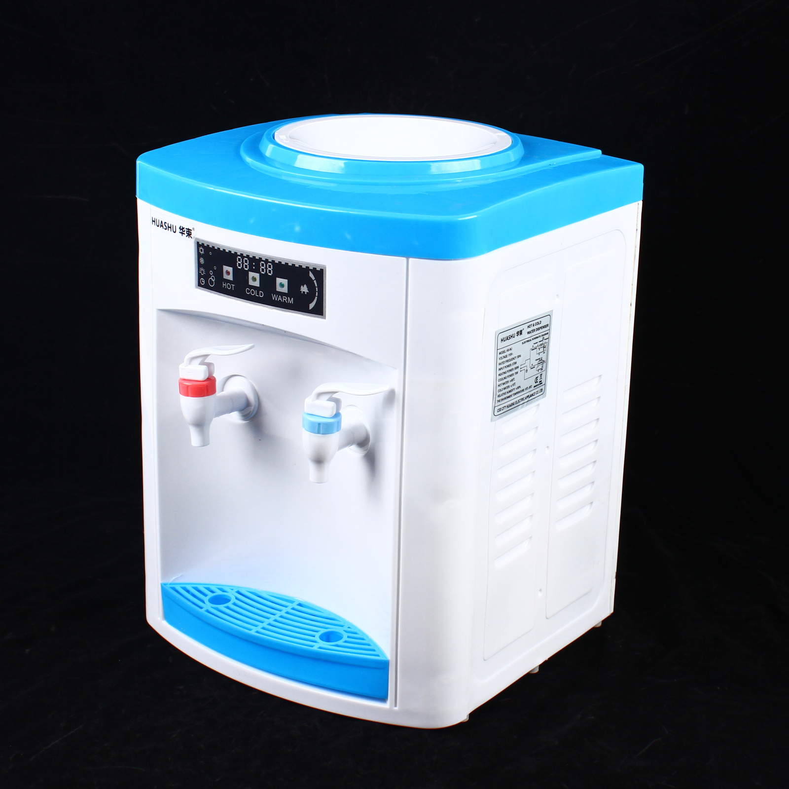 5 Gallon Cold + Hot Water Cooler Dispenser Freestanding Top Loading Detachable!