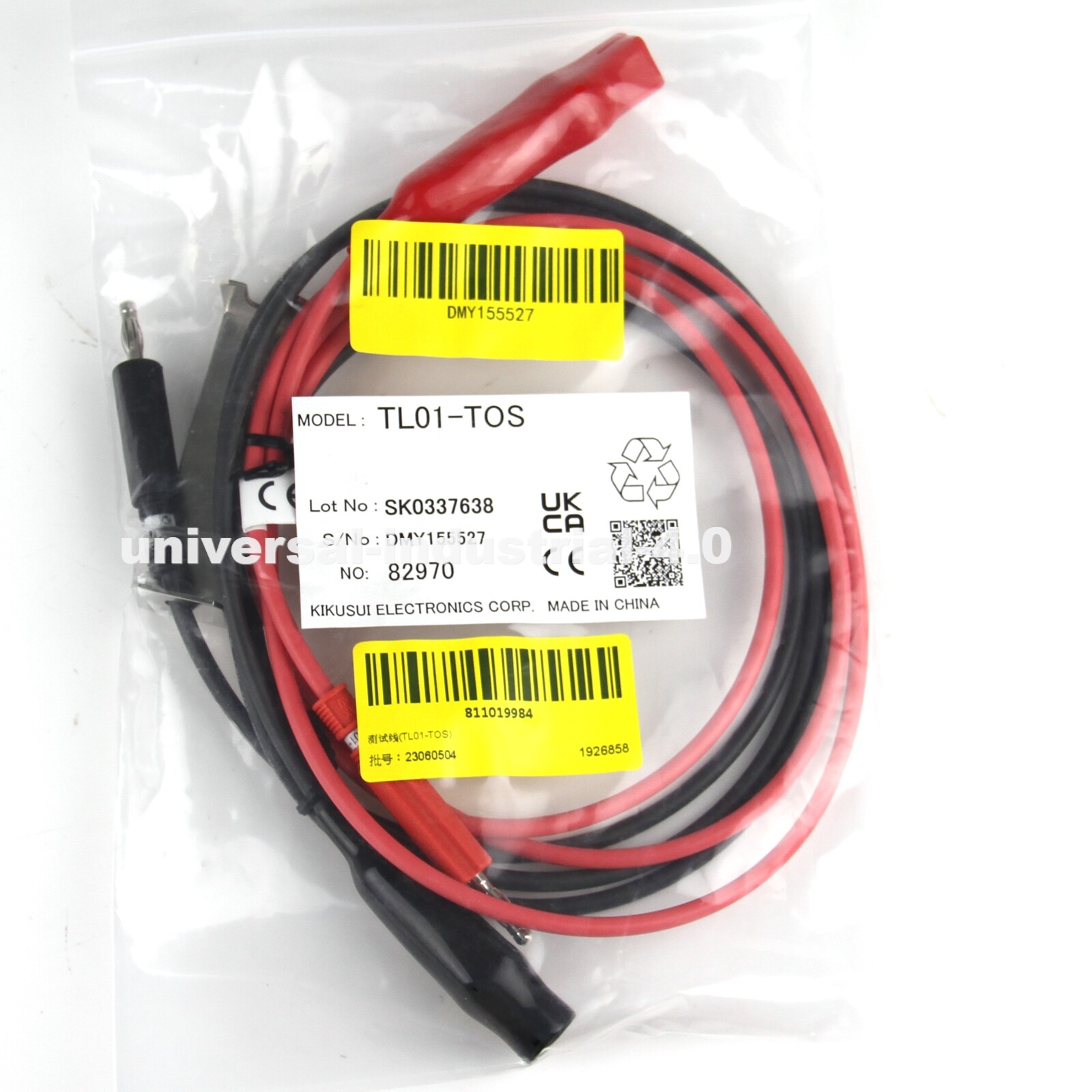 NEW KIKUSUI TL01-TOS High Voltage Test Lead