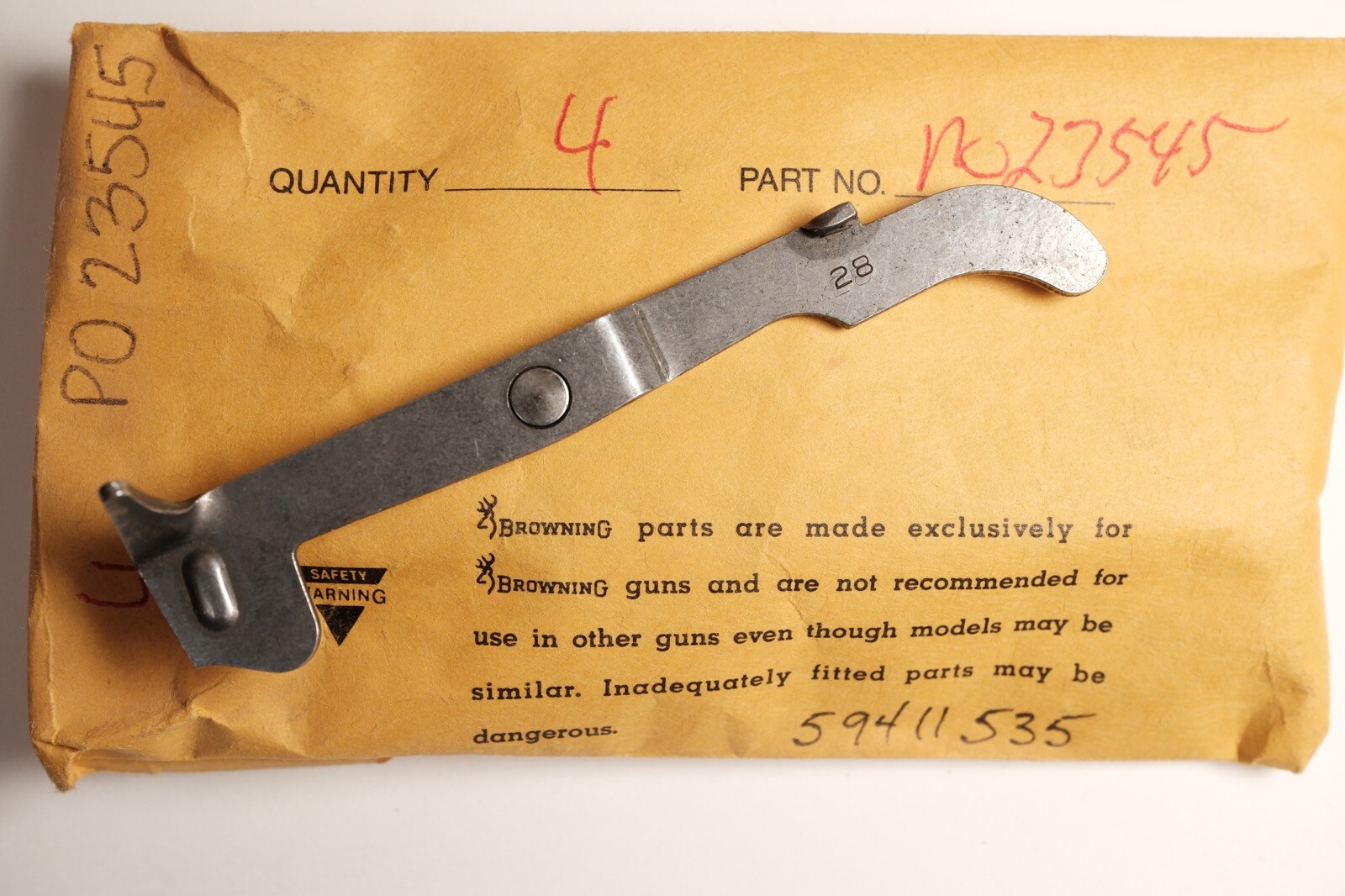 Browning Winchester Model 12 Cartridge Cutoff 28  Gauge  Old Stock  23545