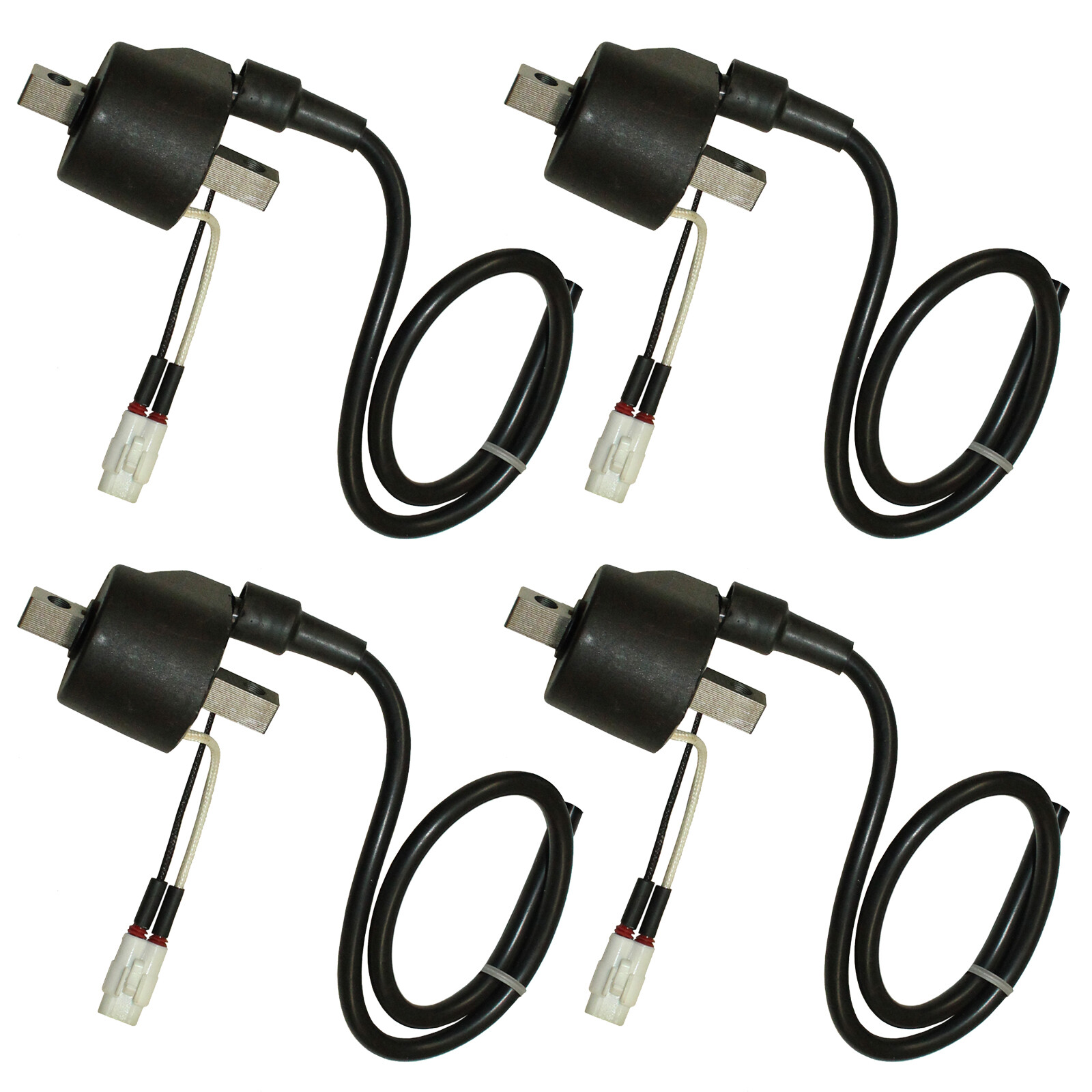 Set of 4 Ignition Coils for Arctic Cat F8 F 8 EFI Ext LXR Sno Pro 2007-2010