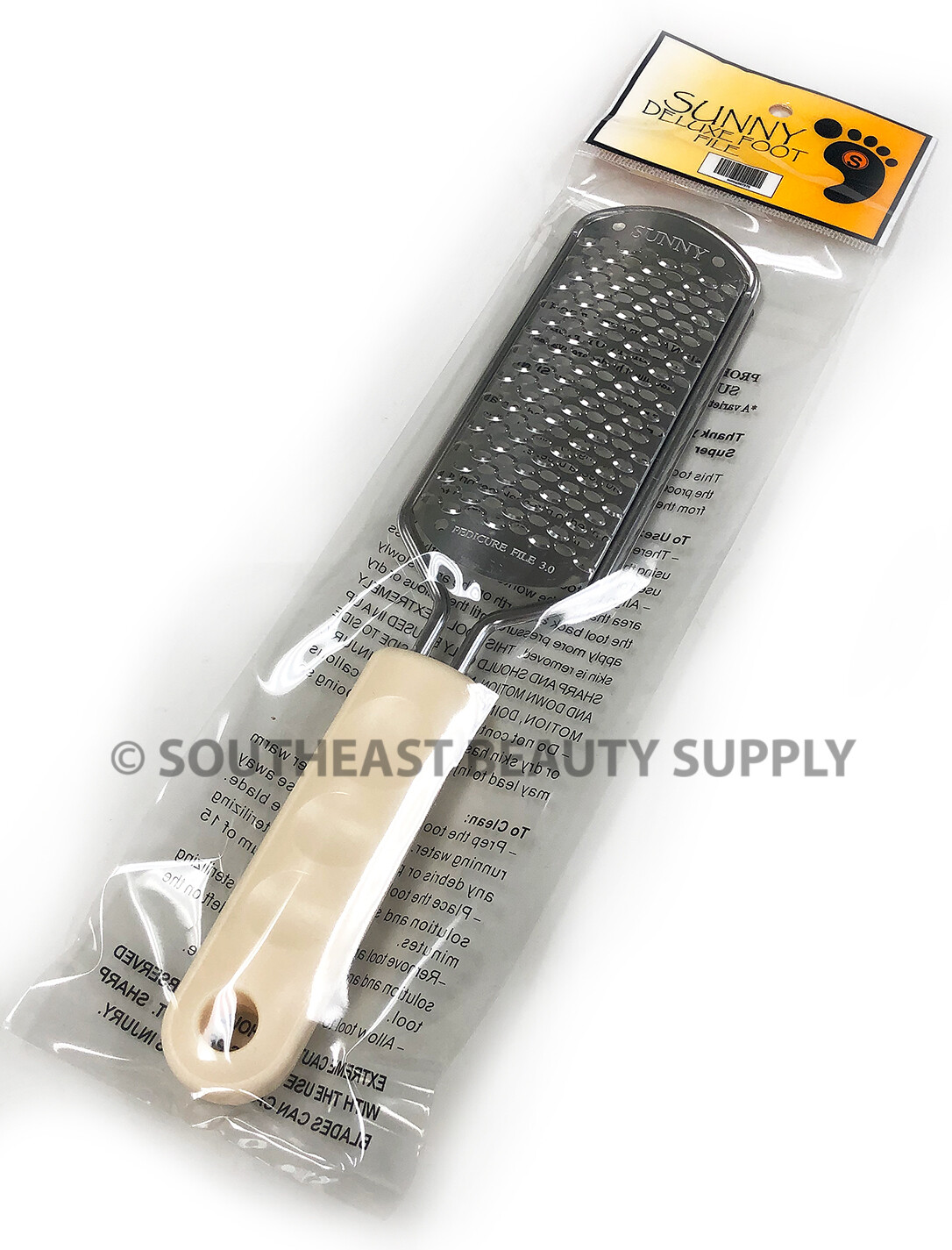 Sunny deluxe metal pedicure foot file callus reducers
