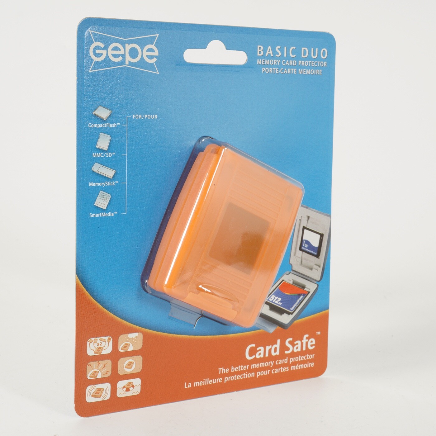 Gepe Basic Duo Card Safe Orange