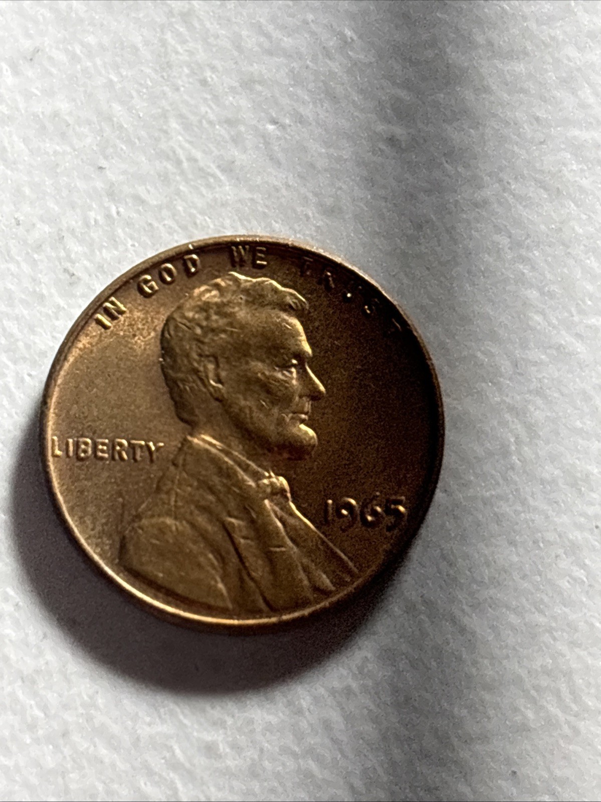 1965 lincoln cent