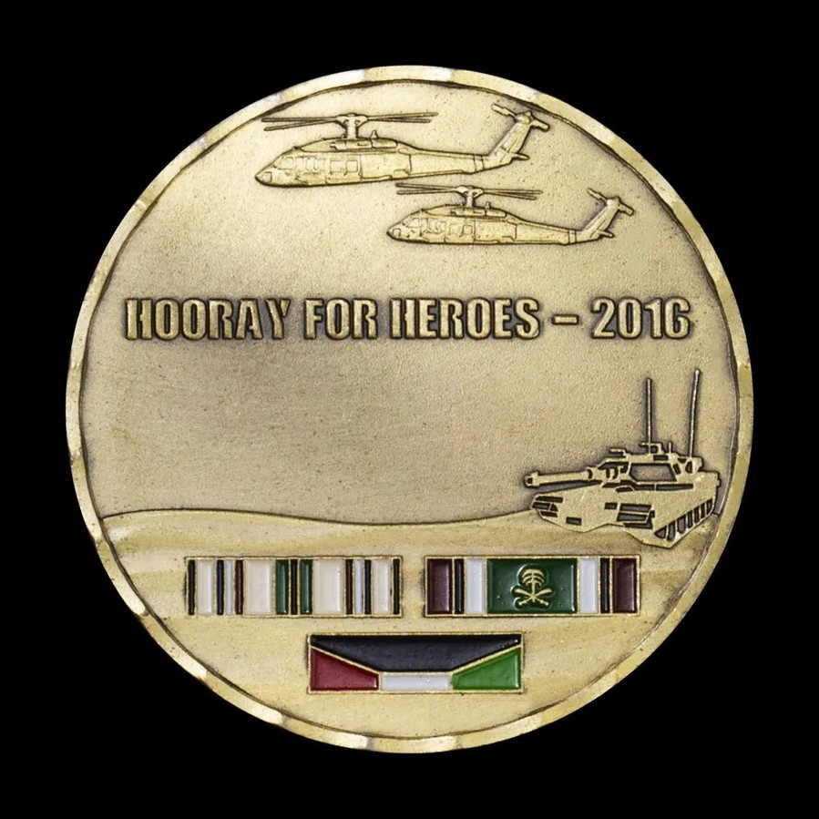 Military Operation Desert Storm Challenge Coin Collectable Armed Forces 1-pc