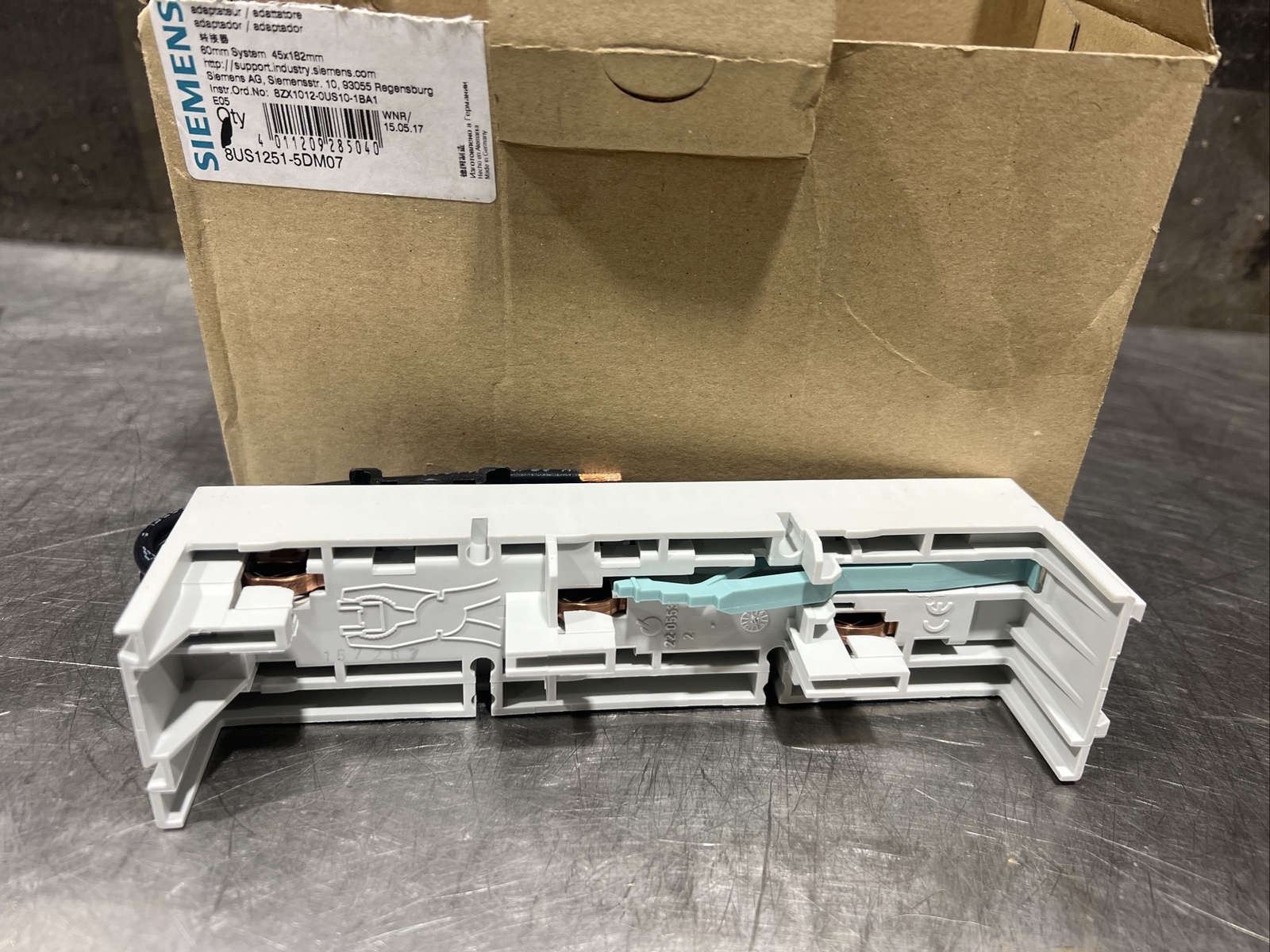 1 Unit Nos Siemens Sammelschienenadapter 8US1251-5DM07 | 8US1 251-5DM07 | E:05