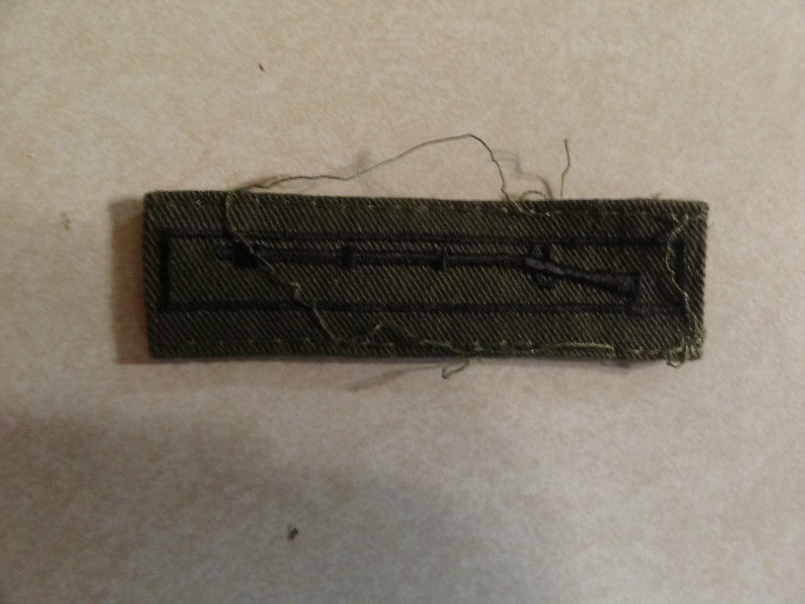 US MILITARY INSIGNIA PATCH VIETNAM ERA EXPERT INFANTRYMAN SEW ON COMBAT USED