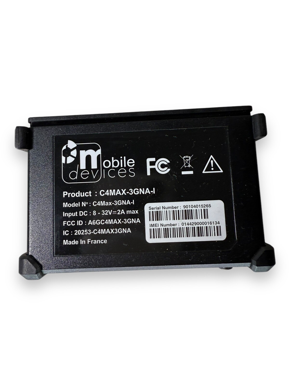 Mobile Devices C4MAX-3GNA-I New Eagle Telematics embedded system GPS