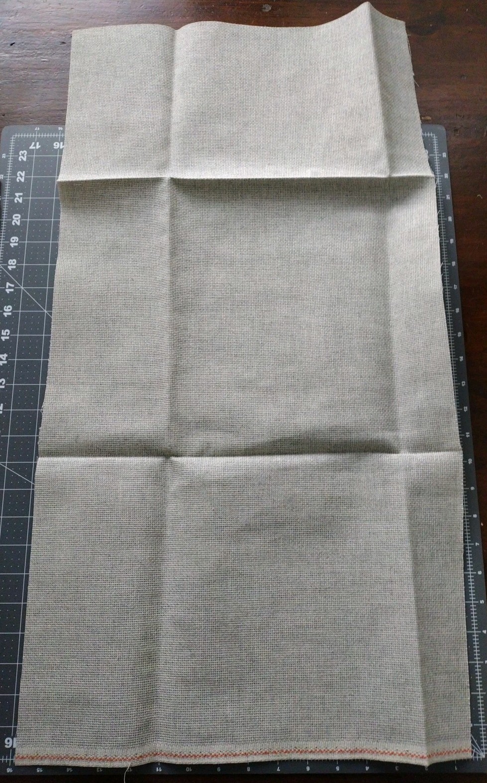 Zweigart 14ct Aida - Driftwood -30"x15" Cut - Cross Stitch Fabric