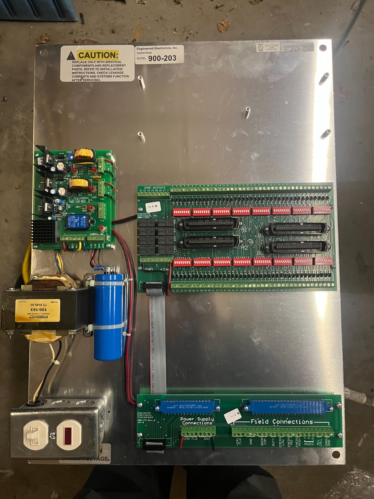 engineered electronics nurse call board