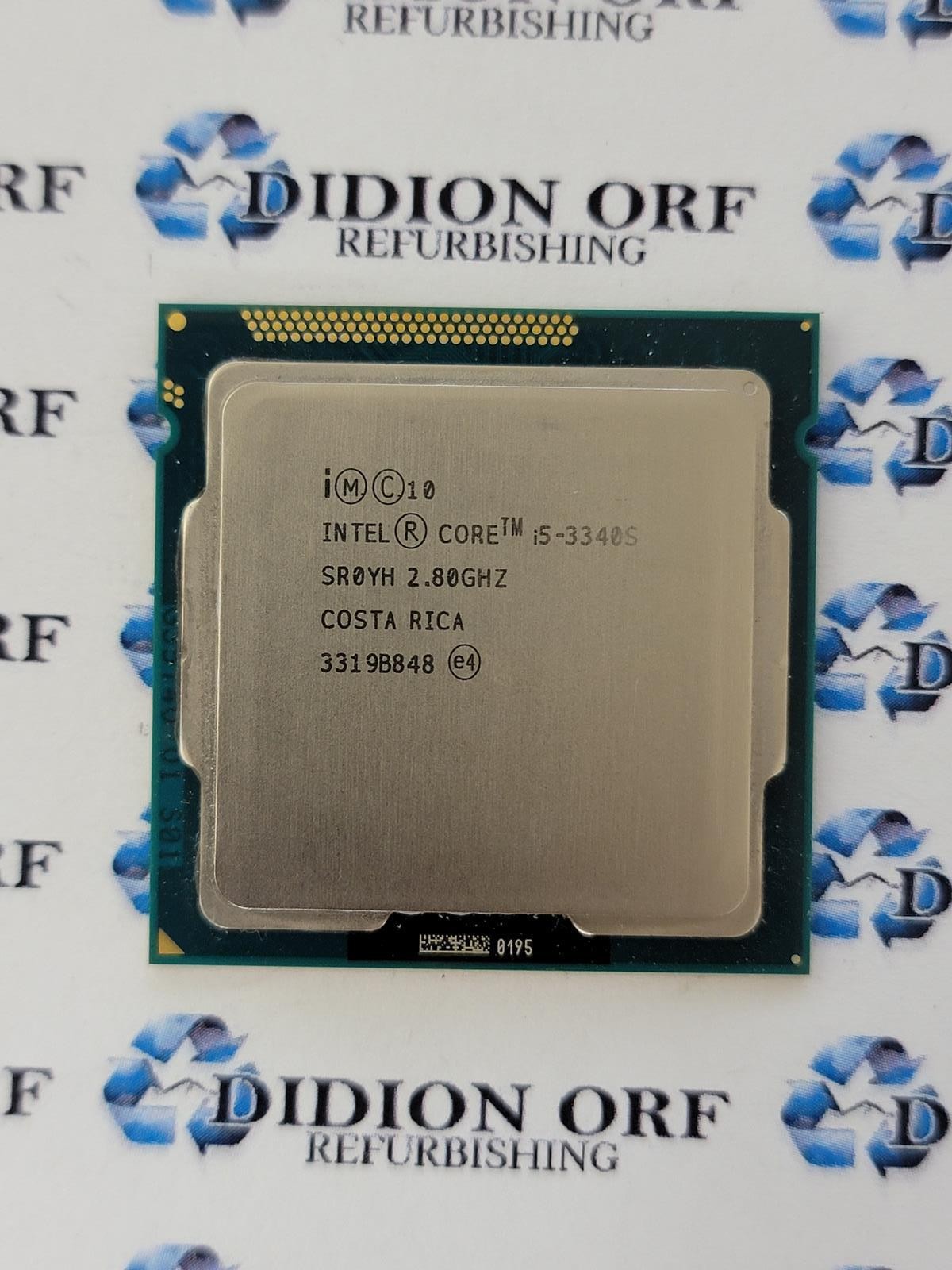 INTEL Core i5-3340S SR0YH 2.80 GHz 6 MB SmartCache 65W Grade B SKU 13445