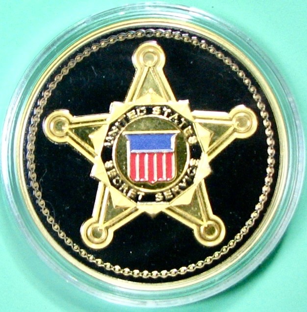 US Secret Service. Challenge Coin. 1.50". CT63c.