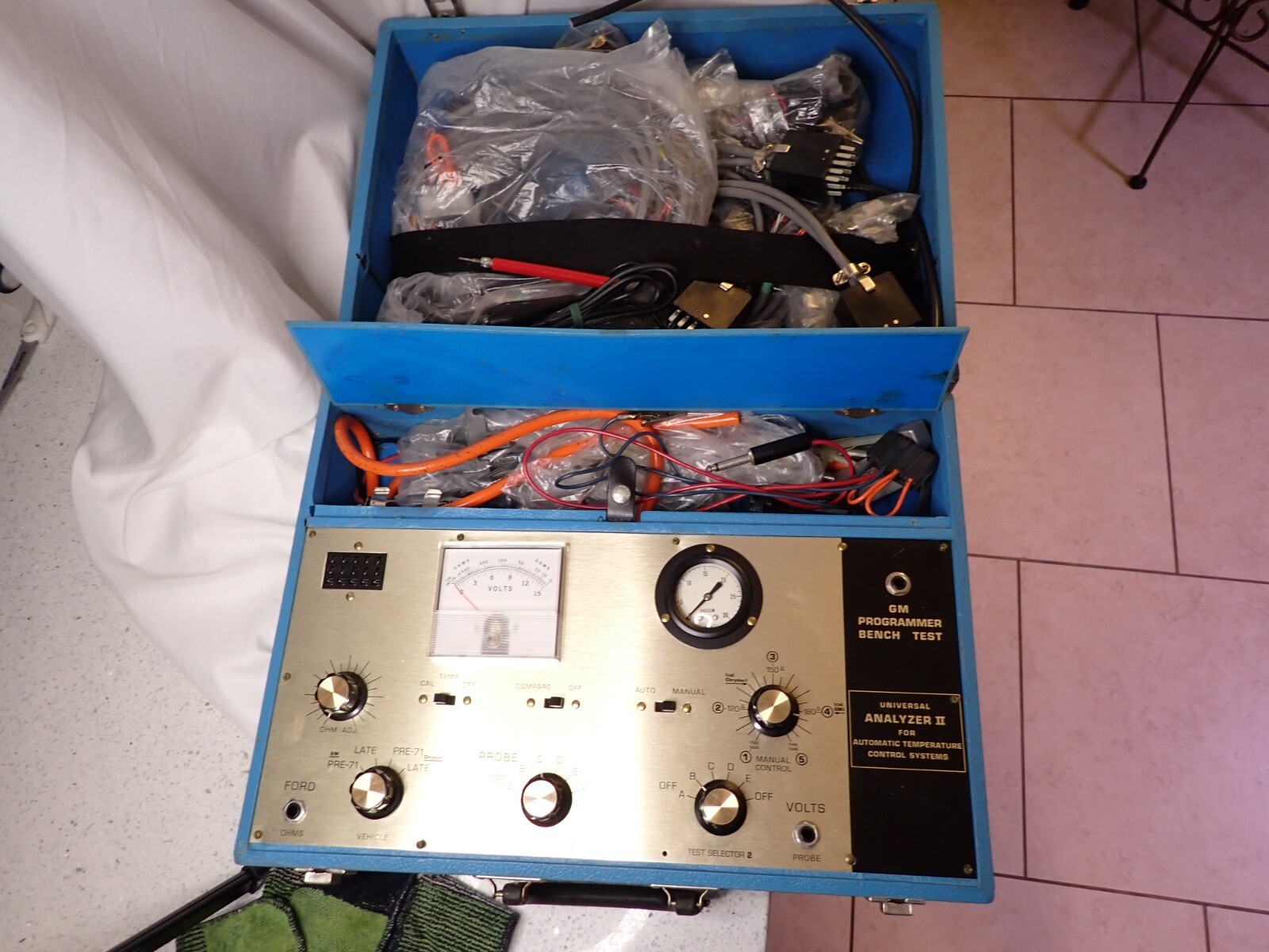 K-D model GM Analyzer II programmer bench test kit temperature control TOOL Wire