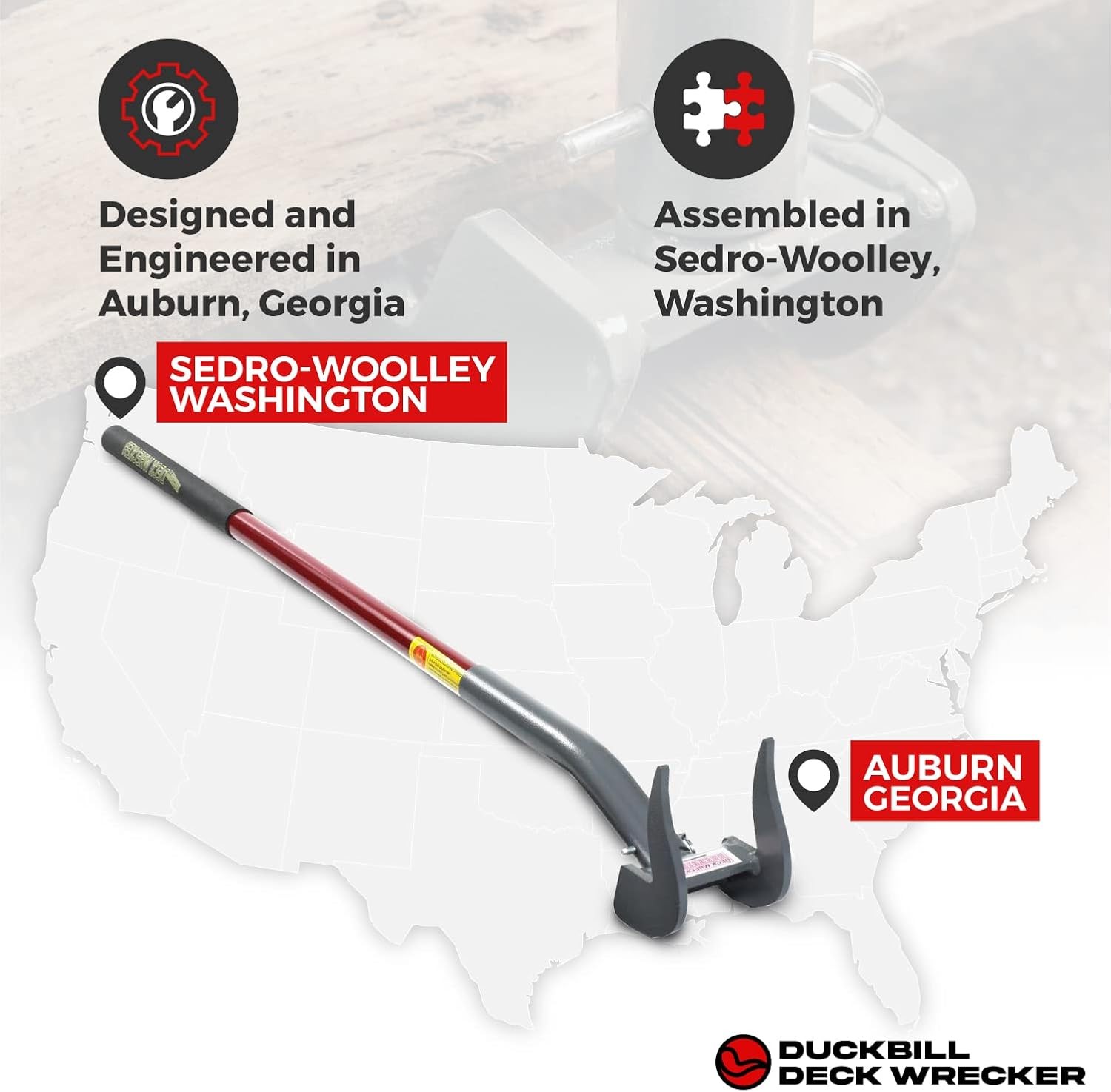 The Original Deck Wrecker Deck Board Removal Tool.