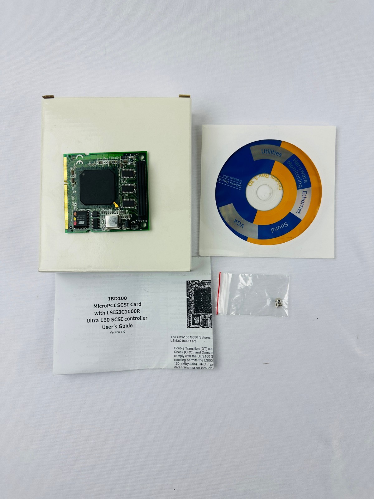 Ibase IBD100 MicroPCI SCSI Card