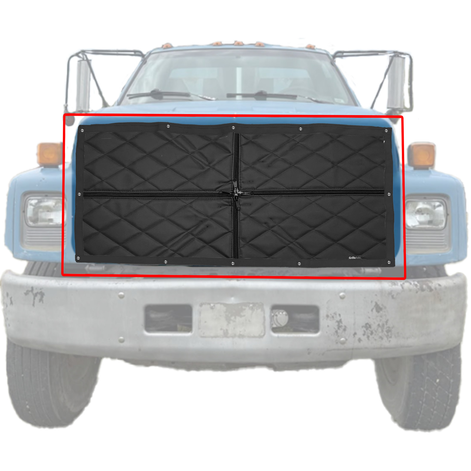 FITS: 1990-1996 Chevy Kodiak & GMC Topkick Premium Quilted Winter Front (1921)