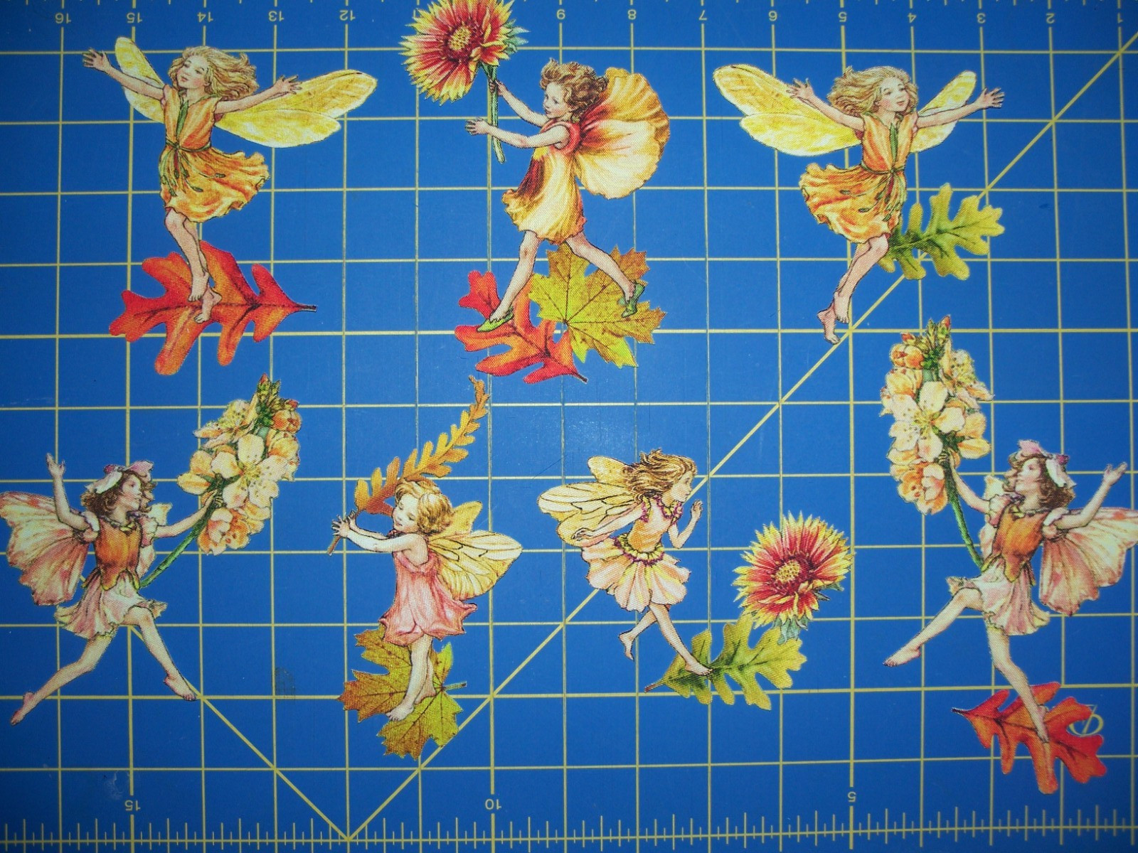 Iron on Appliques - Autumn Fairies (Sold Separately)