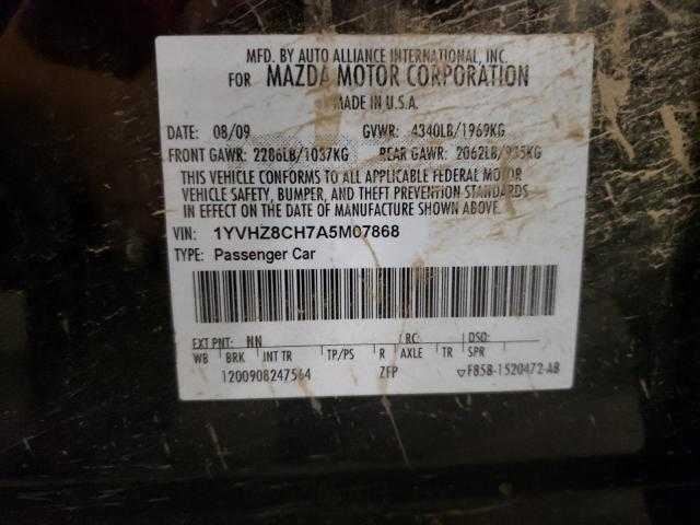 Theft-locking Conventional Ignition Fits 07-12 MAZDA CX-7 OEM