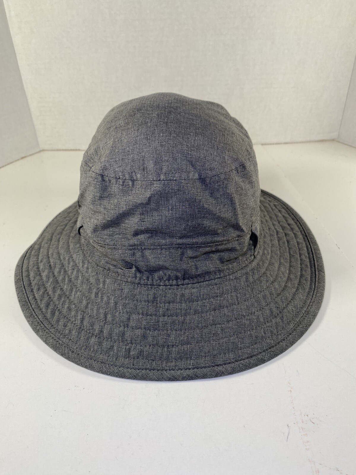 Solar Escape Gray Sun Hat UV Explorer Vented Adjustable UPF 50+ Sun Protection