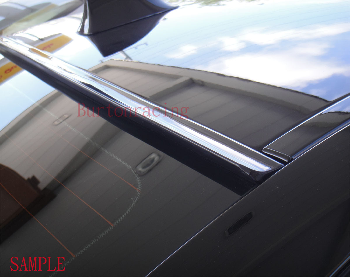 Painted for 2009-2014 ACURA TSX 2nd-Rear Window Roof Spoiler(Black)