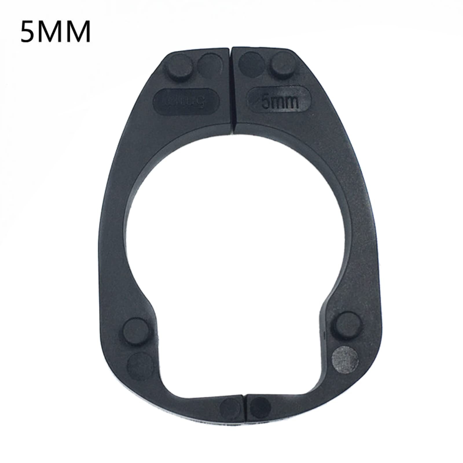 6Pcs/Set Headset Stem Spacer Set Black Bike Handlebar Spacers...