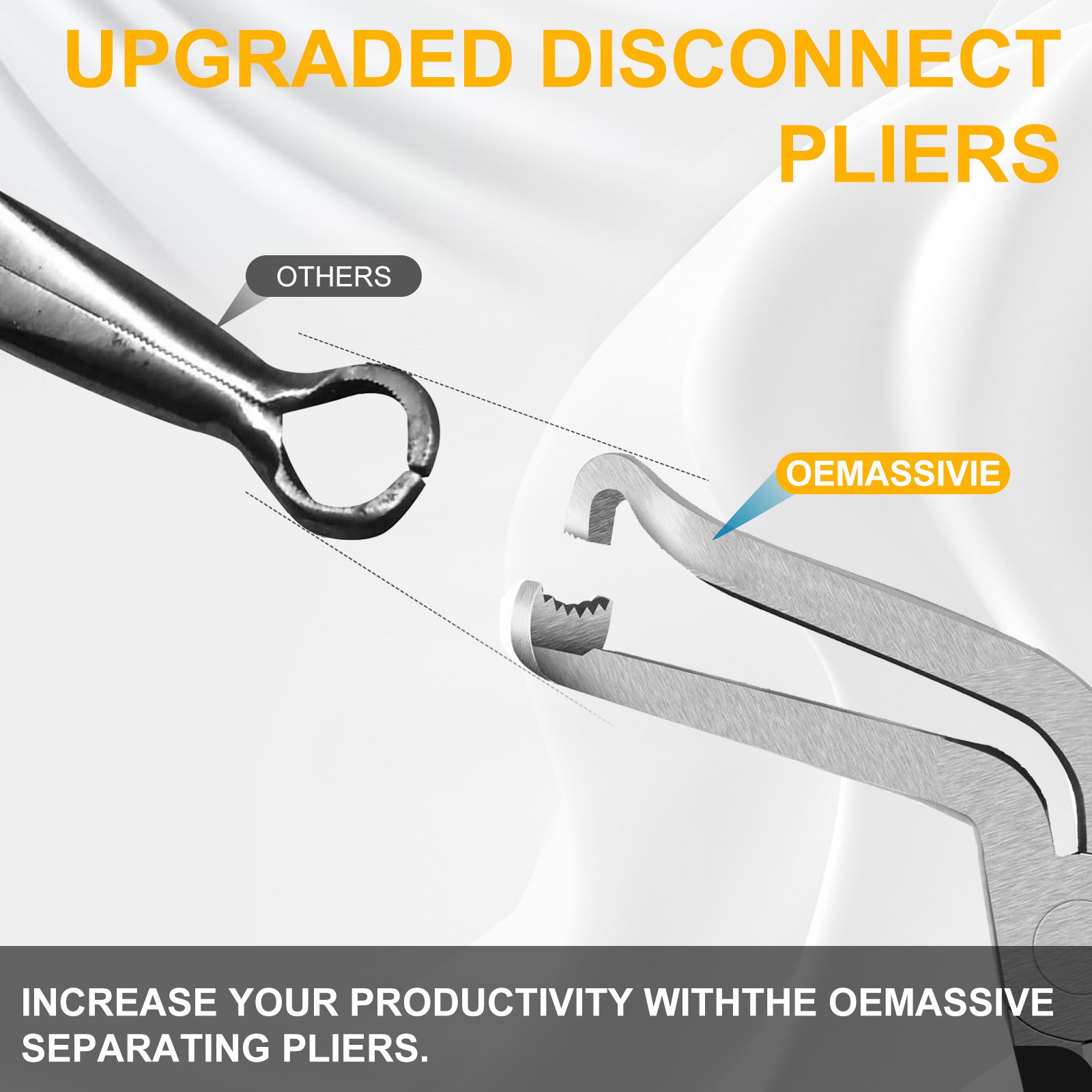 Electrical Disconnect Pliers Connector Separator Set Terminal Removal Tool