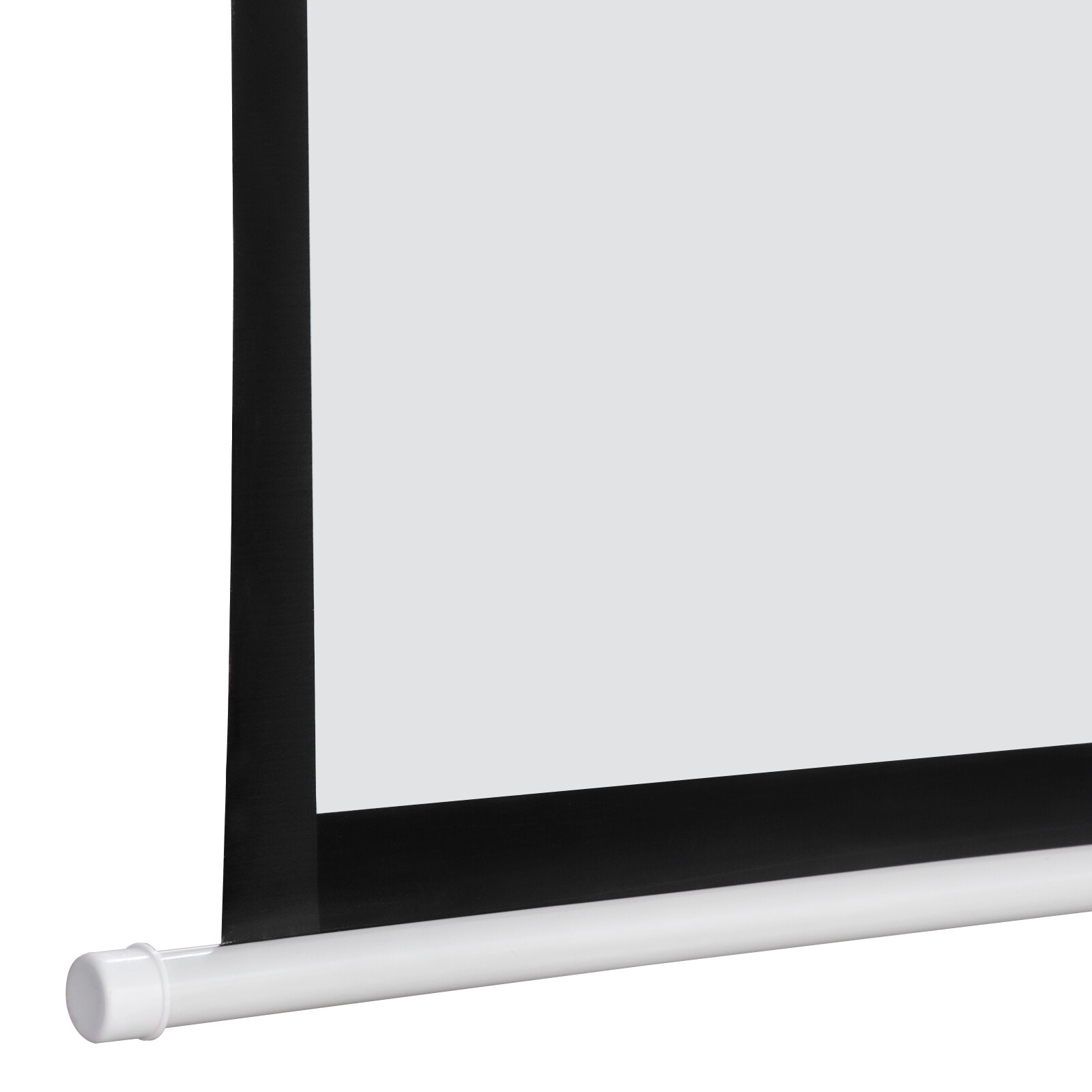 84" Manual Pull Down Auto-Lock Projector Projection Screen Matte White 1:1 Ratio