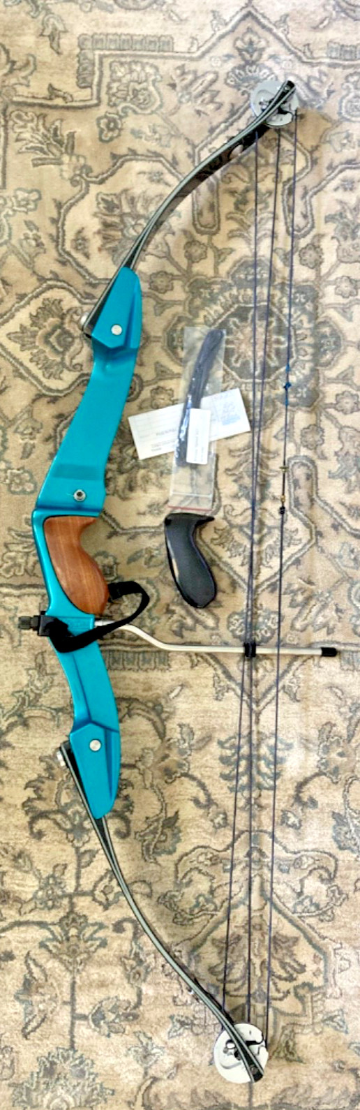 HOYT USA ARCHERY FAST FLIGHT RH #45 - 60 COMPOUND BOW 30” RIGGED TARGET VINTAGE