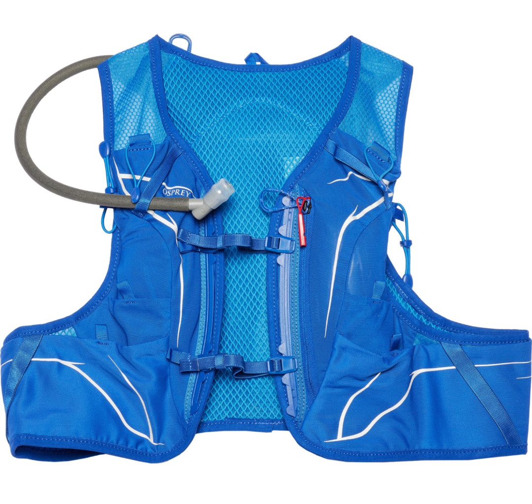 Osprey Duro 6 Hydration Vest Backpack Blue Sky Small 51oz 1.5L Reservoir