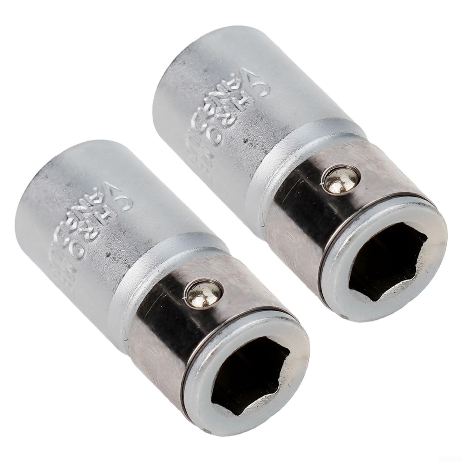 2 Pcs Screwdriver Holder For Socket Bits, 1/4" Square Drive To 1/4" Hex Adapt...