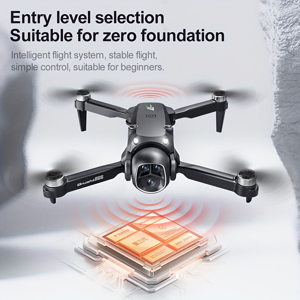4.3-inch screen remote-controlled drone,HD camera,brushless FPV,2 batteries