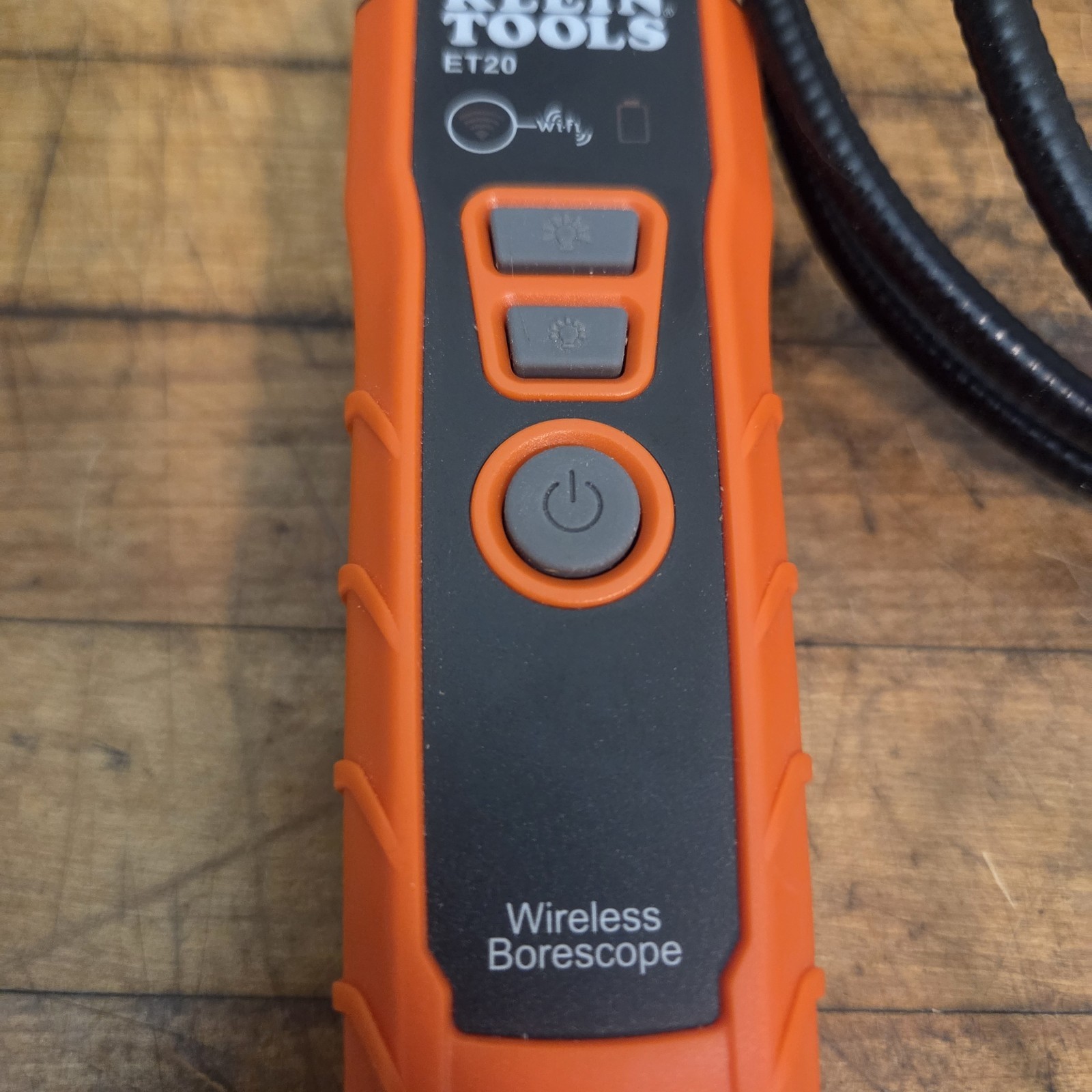 KLEIN TOOLS ET20 WIRELESS RECHARGEABLE BORESCOPE, LED LIGHTS, WIFI CONNECTION