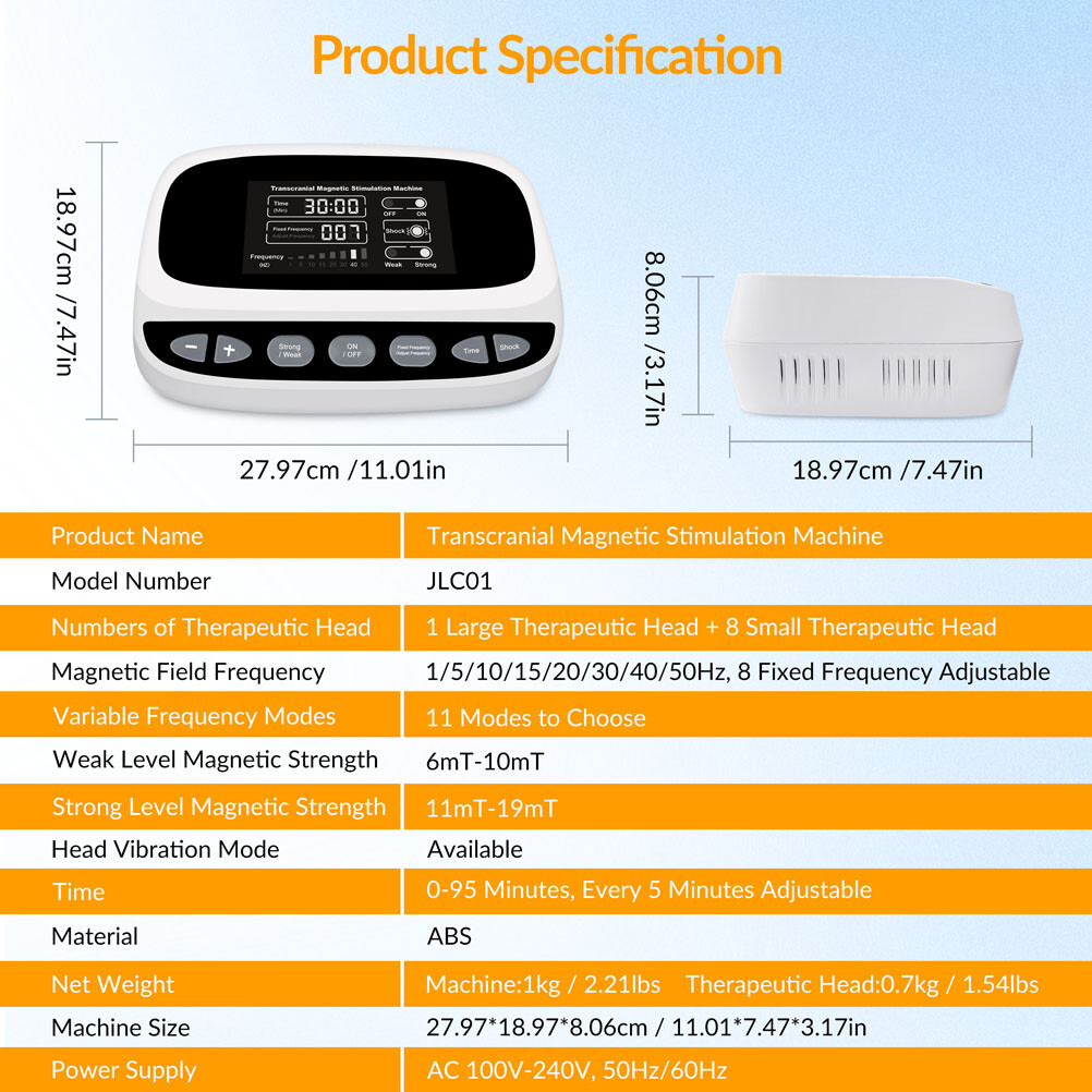 rTMS Repetitive Transcranial Magnetic Stimulation Device Depression Insomnia