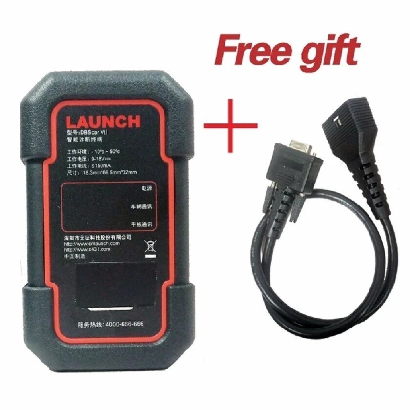 new Launch X431 DBScar VII BT Connector DBSCAR7 EOBD/OBD2 Adapter With Software