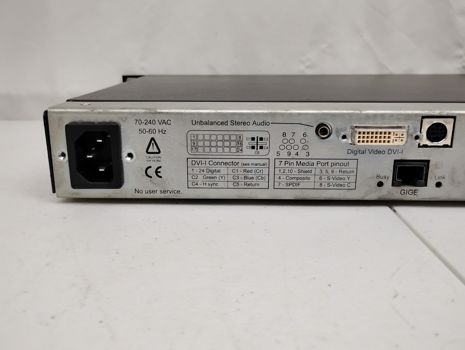 Adtec Digital Soloist 4111 High Definition Media Player Decoder System | NO HDD