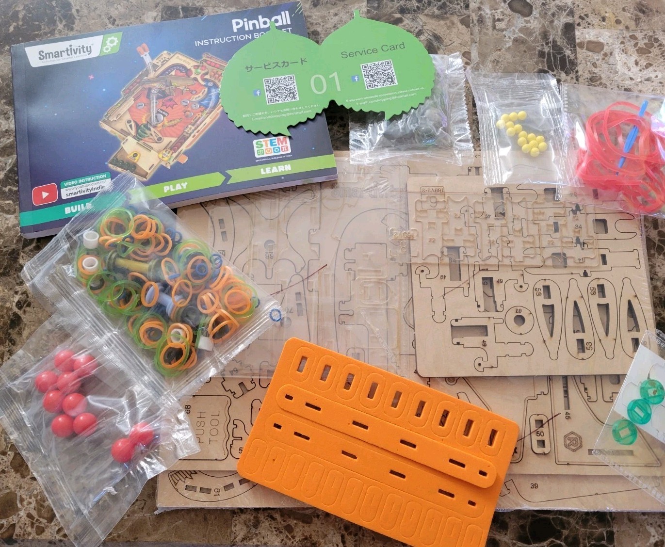 STEM Learning Pinball Machine Kit Smartivity Award Winning Arcade Build It NIB