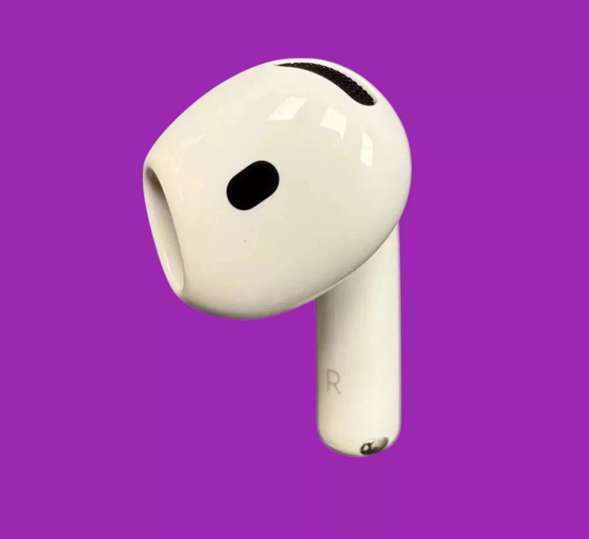 Authentic Apple AirPods 4 Replacement: Right Side AirPods A3050 (Without ANC)