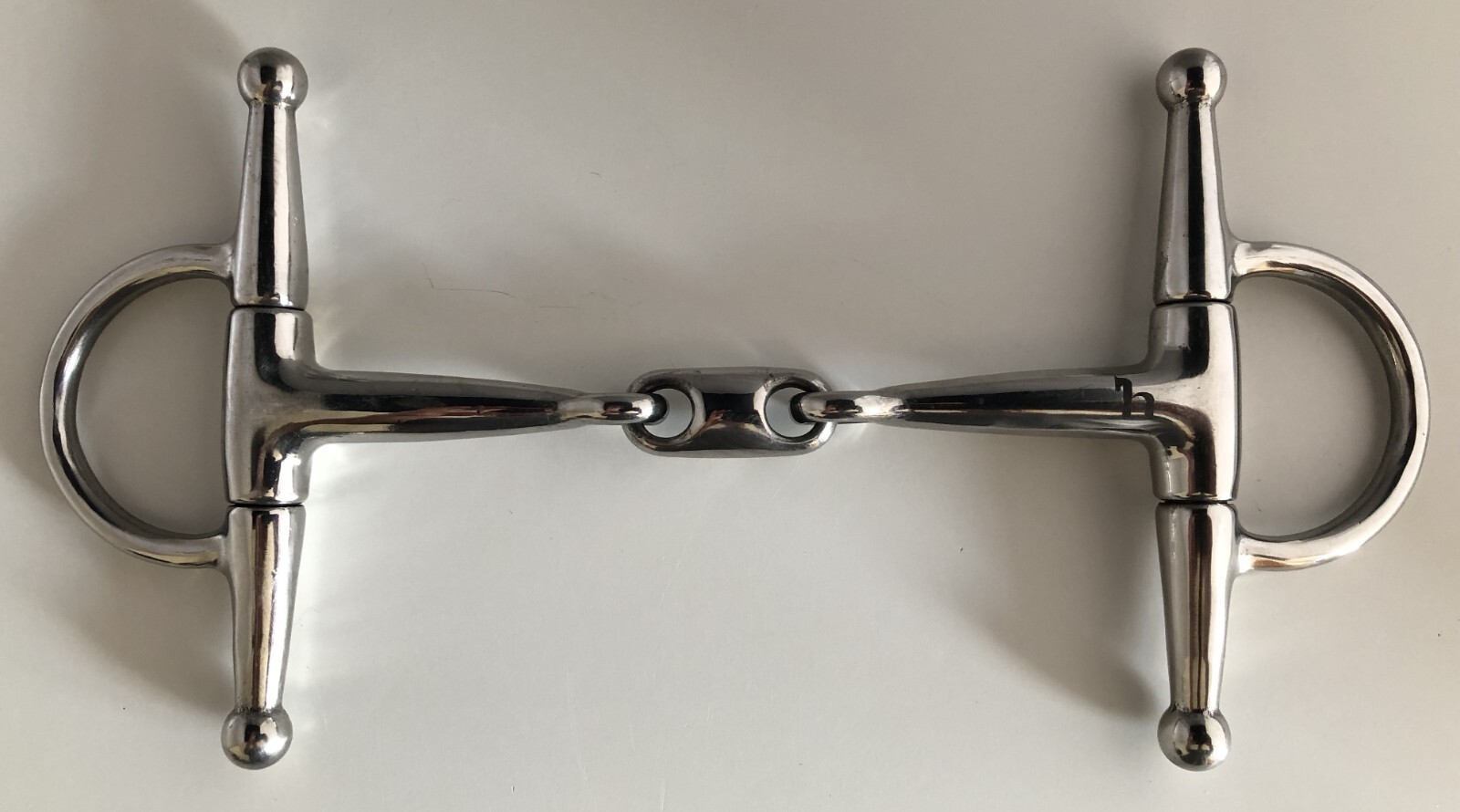 Horze Oval Link Joint Cheek Snaffle Bit - New from Open Package - See Photos